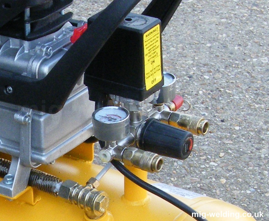 Air compressor regulator