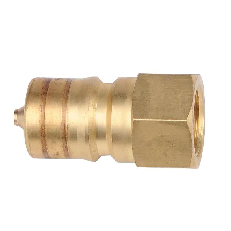 Series KZD Brass Type Hydraulic Quick Couplings 