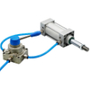 HV Manual Pneumatic Valve Hand Lever Valve 