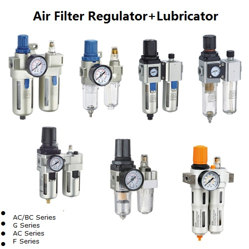 Air Filter Regulator+Lubricator