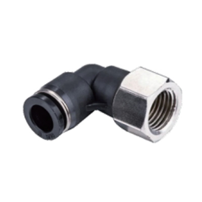 PL series pneumatic quick insert thread right Angle joint