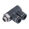 PA 、PH series pneumatic quick plug rotary three-way four-way joint