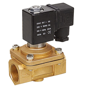2 Way Normally Closed Solenoid Valve DC12V 1.5Mpa G3//8 Solid Brass Electric Solenoid Valve Pilot-Operated Air Water Steam Valve