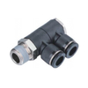 PA 、PH series pneumatic quick plug rotary three-way four-way joint