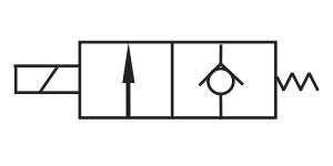 2P-Series-Electric-Valve-Two-Way-Solenoid-Valve -Electric-Water-Valve-Symbol