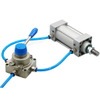 HV Manual Pneumatic Valve Hand Lever Valve 