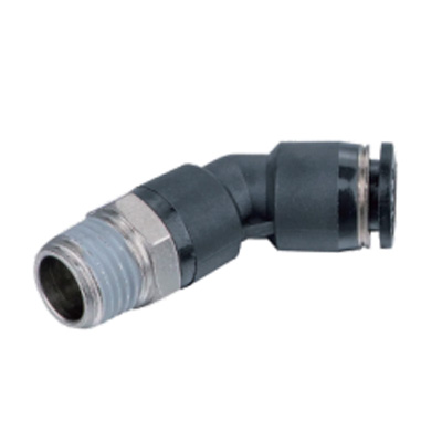 PL135°、NPL series pneumatic quick insert thread right Angle joint