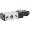 4V300 Series Pneumatic Solenoid Valve Size 3/8" Voltage 12V 24V 110V 220V (5/2 Way;5/3 Way)