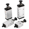 XQ Series Air Toggle Switch Toggle Valve 2 Position 5 Way