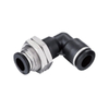 PL series pneumatic quick insert thread right Angle joint