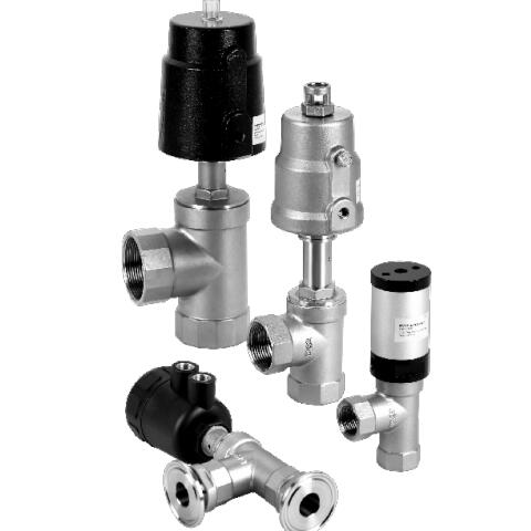 DV100/200 Series Pneumatically Operated Drain Angle Seat Valve